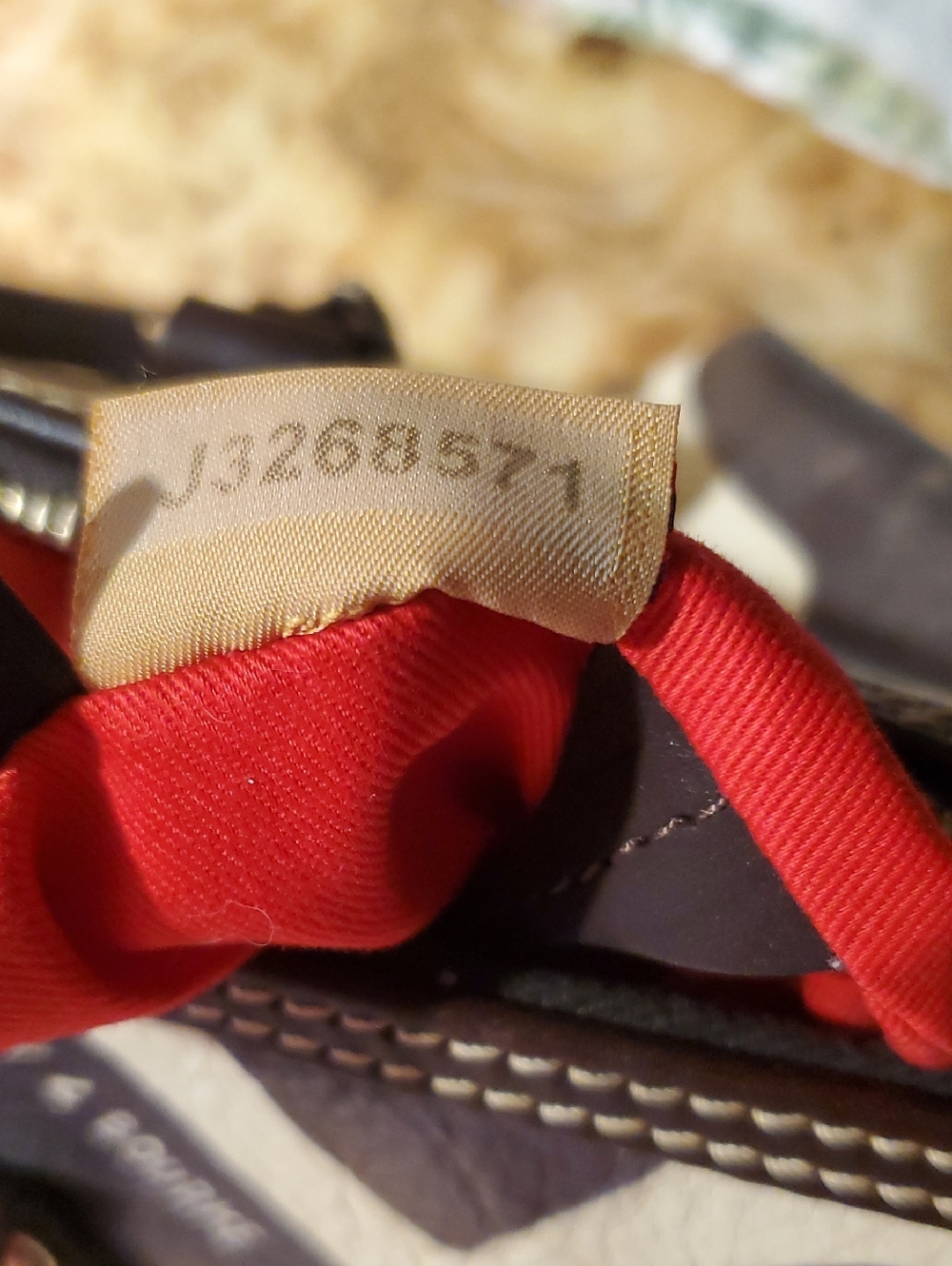Dooney & Bourke Giraffe-Print Satchel in Brown and Cream - Picture 9 of 9